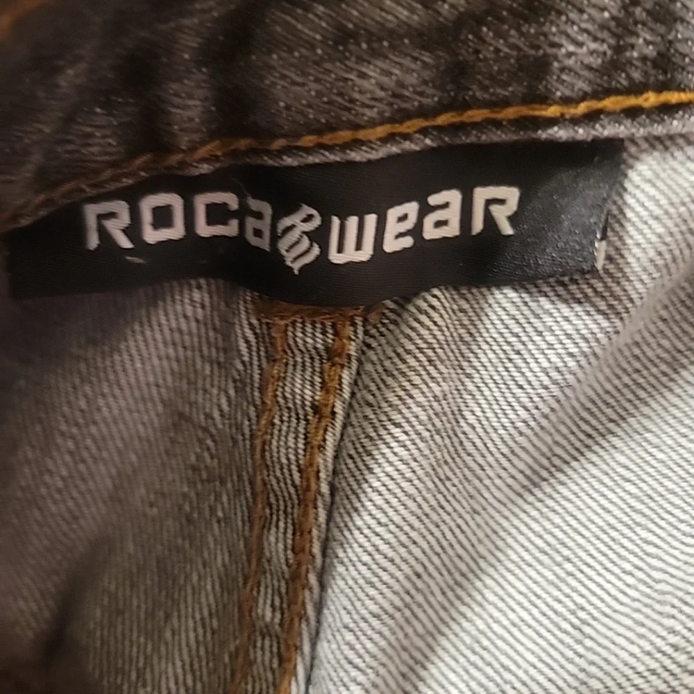 Rocawear Jean Short 42 (Actual 40) Mens‎ Baggy Hip Hop Skate Y2K Vtg 106830.